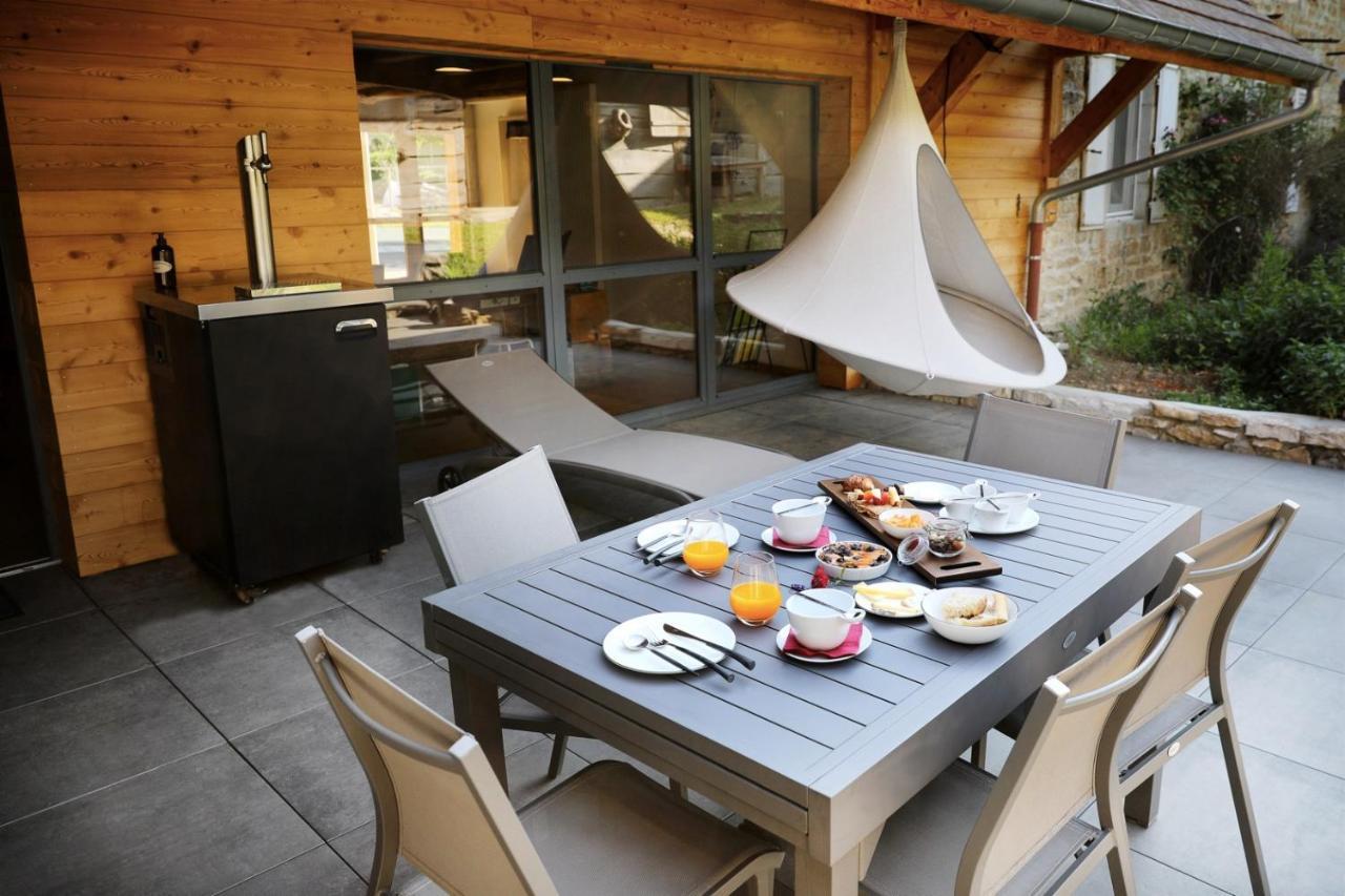 Maison D'Hotes & Spa La Scierie Salins-les-Bains Exterior foto